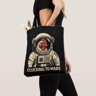 Astronaut Chicken Space Voyage Tasche