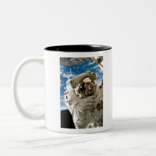 Astronaut Cooler Weltraum Bilder Cooler Weltraum Zweifarbige Tasse