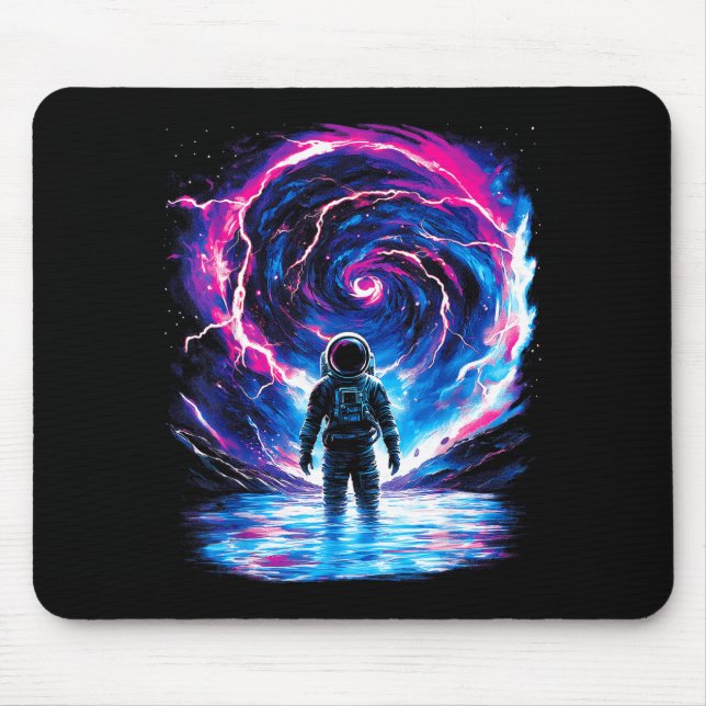 Astronaut Cosmic Outer Space Galaxy Science  Mousepad (Vorne)