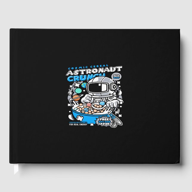 Astronaut Crunch Gästebuch (Vorderseite)