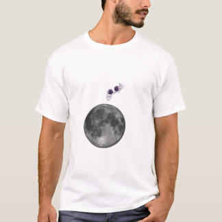Astronaut erreicht den Mond Grafik Frauen T-Shirt
