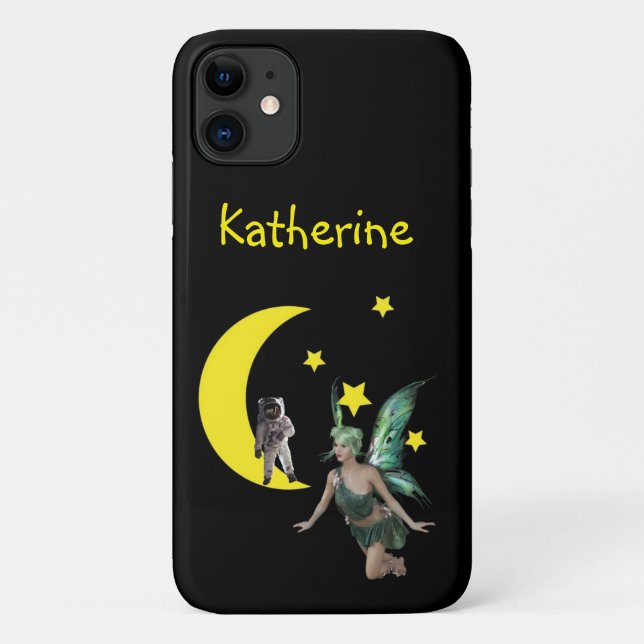 Astronaut Fairy Iphone Case (Rückseite)