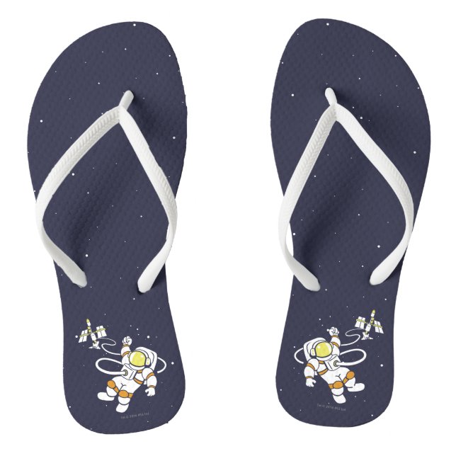 Astronaut Flip Flops (Fußbett)