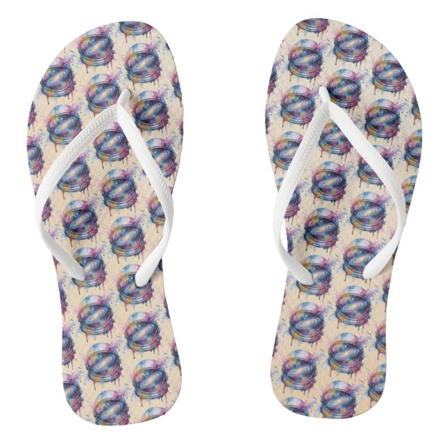 Astronaut Flip Flops (Fußbett)