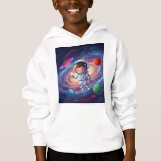 Astronaut Floating in Space  Hoodie
