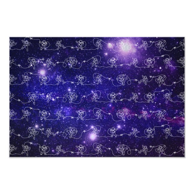 Astronaut Fotodruck (Vorne)