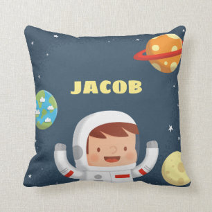 Astronaut Galaxy Weltraum Jungen Zimmer Dekor Kiss Kissen