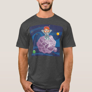Astronaut Girl Asteroid Watch Day 30. Juni T-Shirt