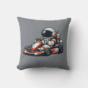 Astronaut Go-Kart Kissen