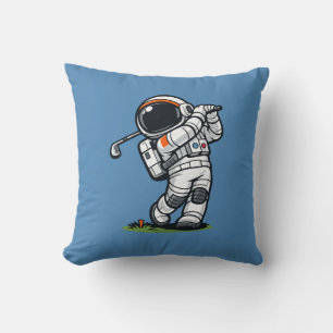 Astronaut Golf Kissen