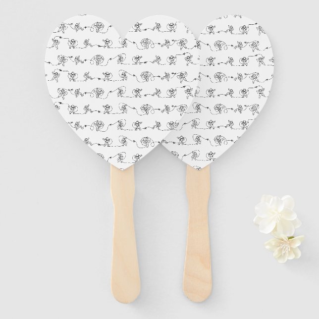 Astronaut Hand Fan Fächer (Vorne und Hinten)
