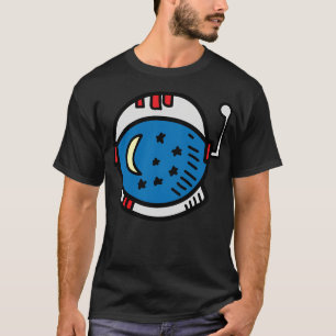 Astronaut Helm Art T-Shirt