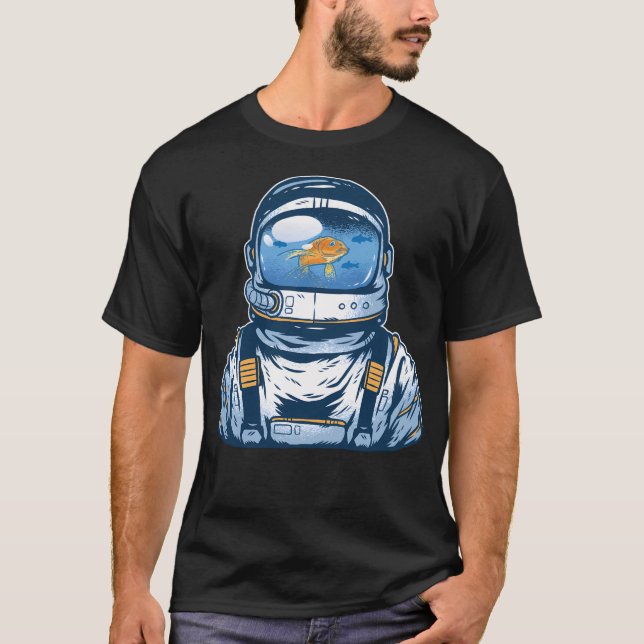 Astronaut Helmet T-Shirt (Vorderseite)