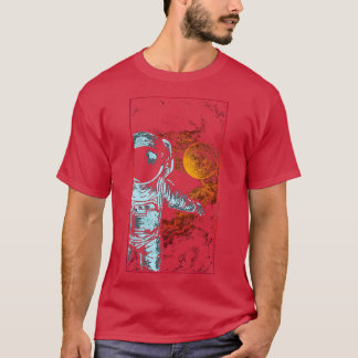 Astronaut im Weltraum 6 T-Shirt