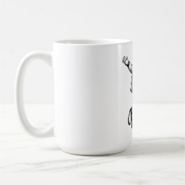 Astronaut im Weltraum Kaffeetasse