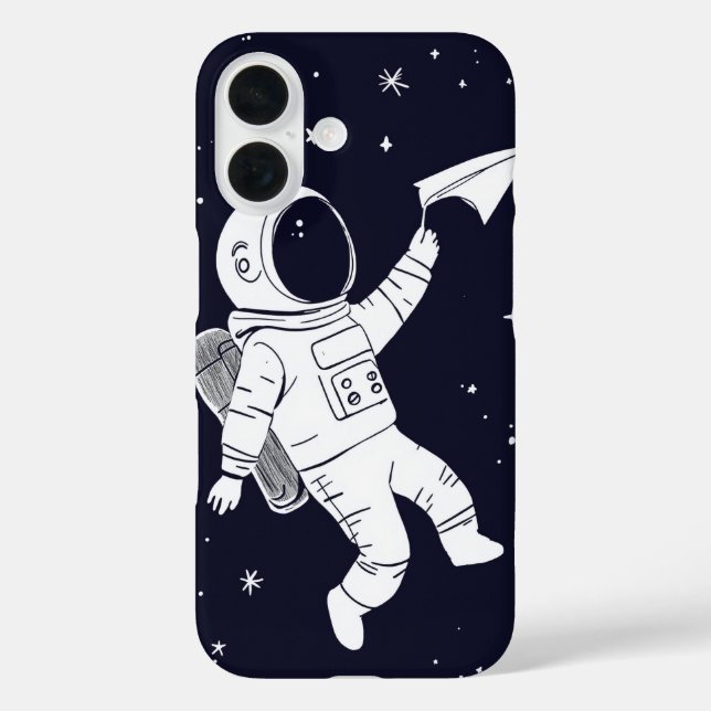 "astronaut" iPhone 16 hülle (Rückseite)