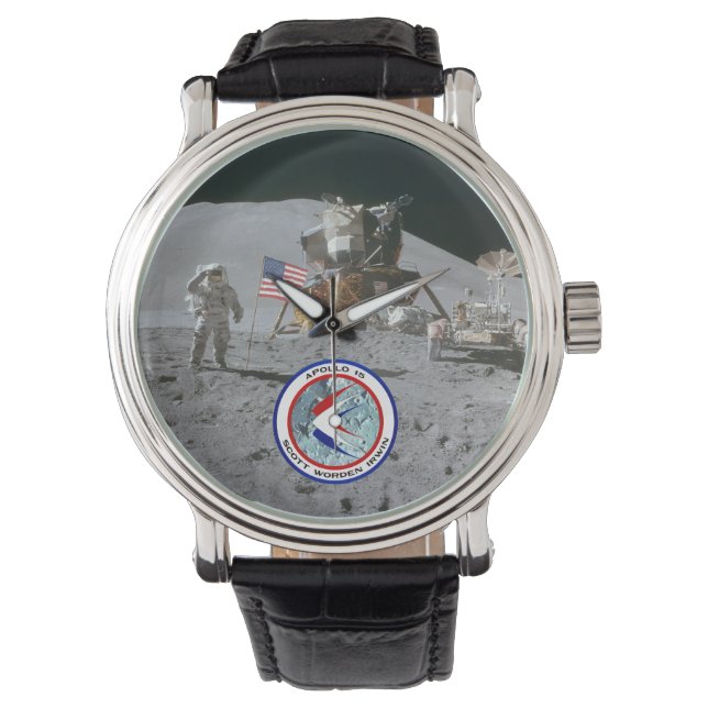 Astronaut James Irwin (Apollo 15) Armbanduhr (Vorderseite)