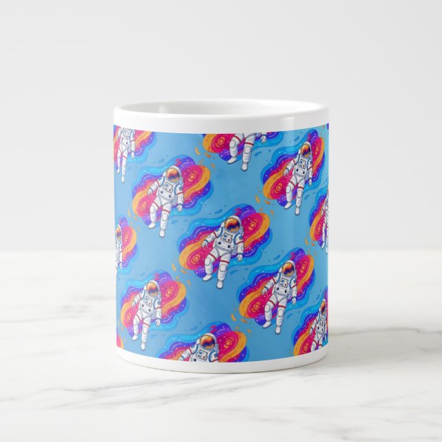 Astronaut Jumbo-Tasse (Vorderseite)