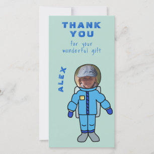 Astronaut Junge Danke Füge dein Gesicht ein