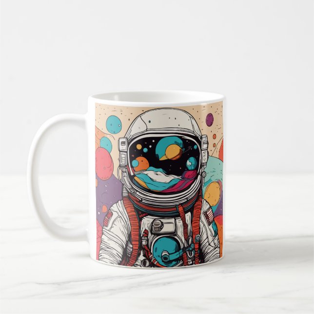Astronaut  kaffeetasse (Links)