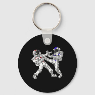 Astronaut Karate Muay Thai Kampfsport Kickboxen Schlüsselanhänger