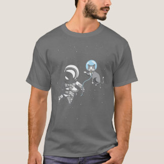 Astronaut Katze Lover Außenkatze Weltraumreise Kos T-Shirt