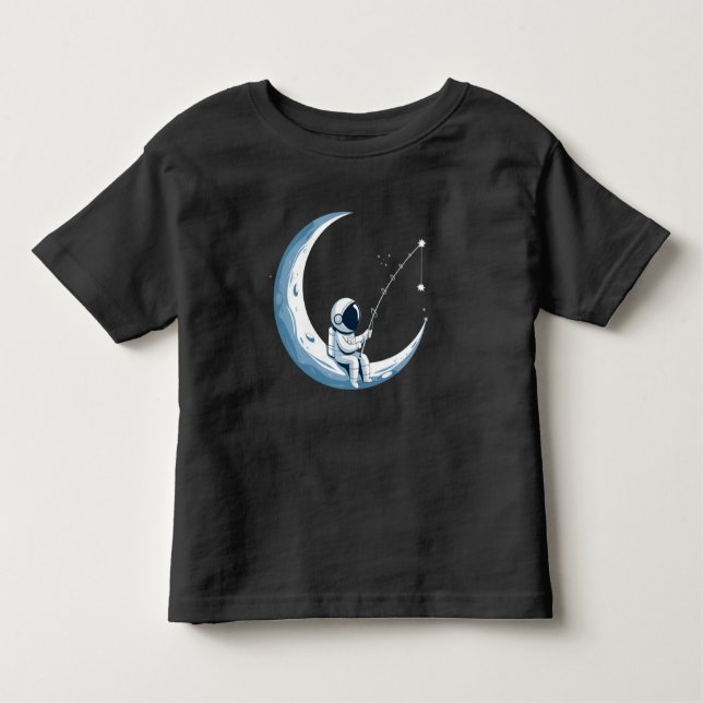 Astronaut Kleinkind T-shirt (Vorderseite)
