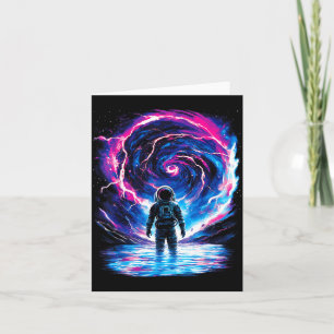 Astronaut Kosmischer Weltraum Galaxie Wissenschaft Karte