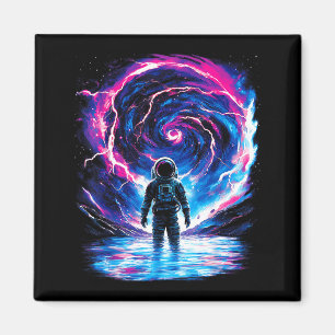 Astronaut Kosmischer Weltraum Galaxie Wissenschaft Magnet
