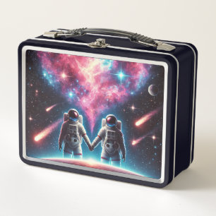 Astronaut Love Lunchbox métallique