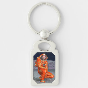 Astronaut Mars Explorer Alien Planet Weltraum Kuns Schlüsselanhänger