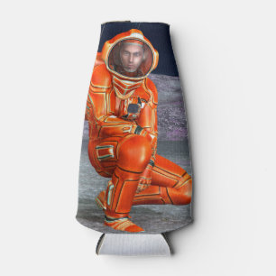 Astronaut Mars Space Explorer auf Alien Planet Flaschenkühler