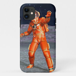 Astronaut Mars Weltraumforscher auf einem außerird Case-Mate iPhone Hülle