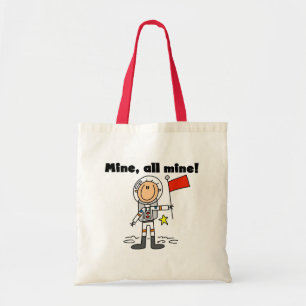Astronaut Mine All Mine T-Shirts und Geschenke Tragetasche