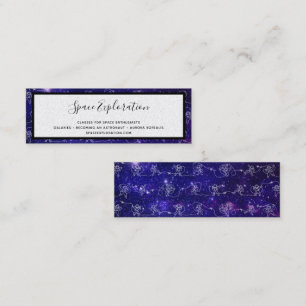 Astronaut Mini Visitenkarte