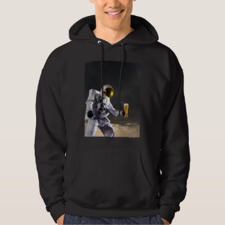 Astronaut mit Pint Hoodie
