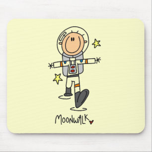 Astronaut Mondspaziergang T-Shirts und Geschenke Mousepad