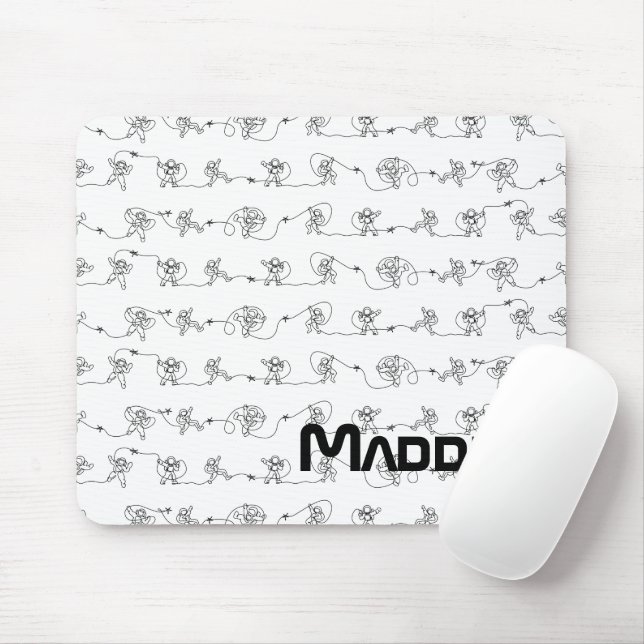 Astronaut Mouse Pad Mousepad (Mit Mouse)