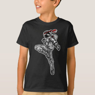 Astronaut Muay Thai Boxen Karate Kickboxen T-Shirt