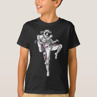 Astronaut Muay Thai Boxing Karate Kickboxing Marti T-Shirt