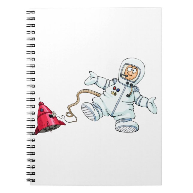 Astronaut Notizblock (Vorderseite)