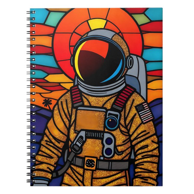 Astronaut Notizblock (Vorderseite)