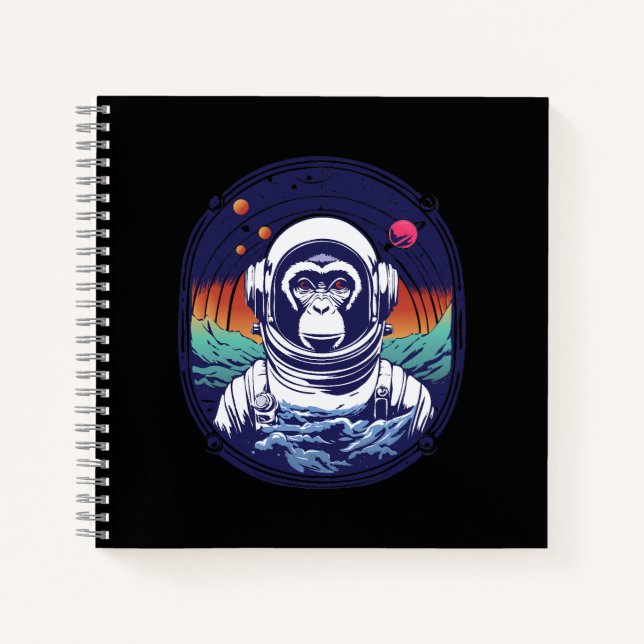 Astronaut Notizbuch (Vorderseite)