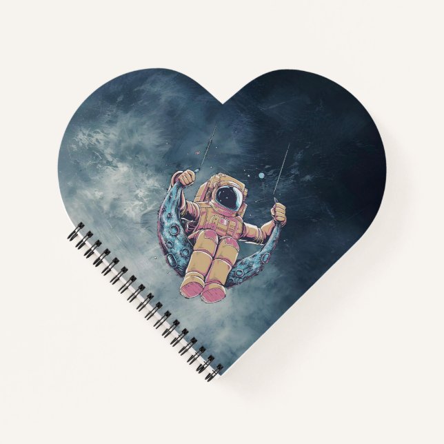 Astronaut Notizbuch (Vorderseite)