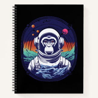 Astronaut Notizbuch