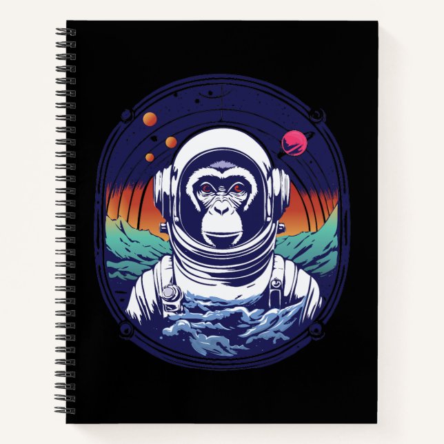 Astronaut Notizbuch (Vorderseite)