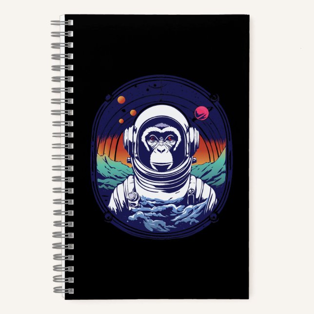 Astronaut Notizbuch (Vorderseite)