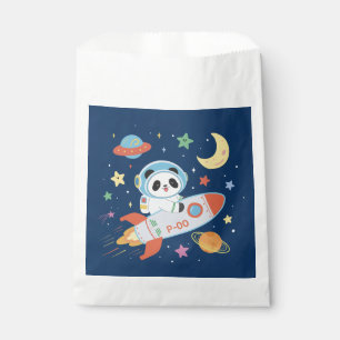 Astronaut Panda Geschenktütchen