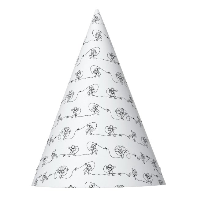 Astronaut Party Hat Partyhütchen (Vorderseite)