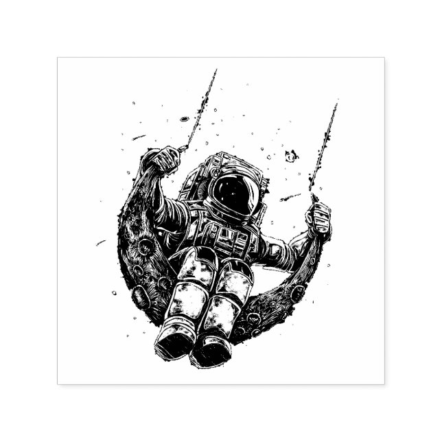 Astronaut Permastempel (Design)